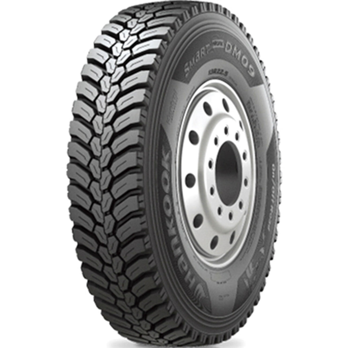 315/80R22.5 Hankook TL 156/150K 20PR LRL Smartwork DM09