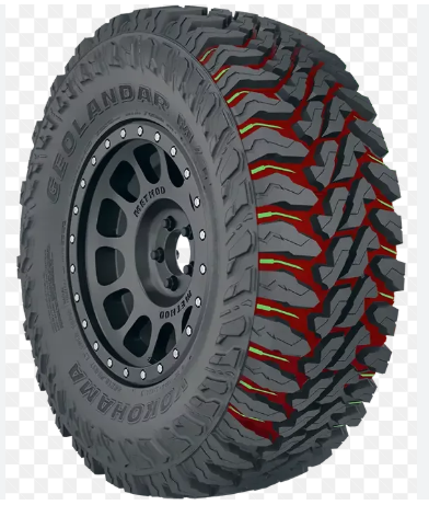 255/80R17 Yokohama GEOLANDAR M/T G003 *POR 121Q
